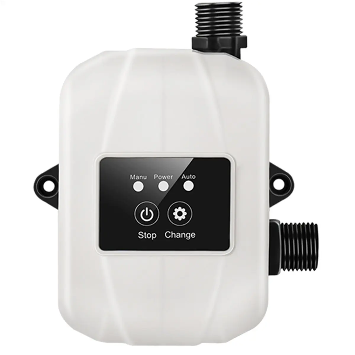 feelfeel Water Pressure Booster Pump for Home 24V Automatic Shower Water Pressure Booster Water Recirculating Pump White EU PLUG