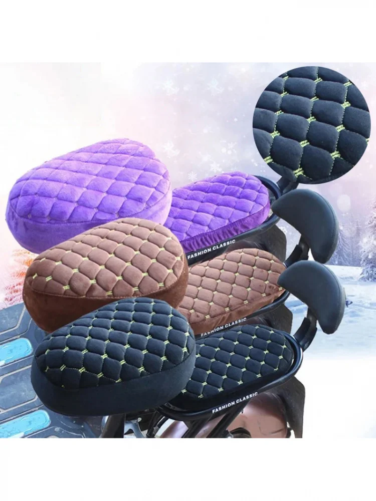 AliExpress Comfortable Bike Seat Cover Battery Universal Winter Warm