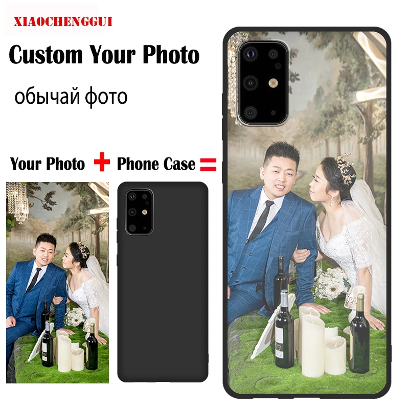 Custom Photo Soft silicone Case For Samsung galaxy S22 s8 s9 s10 e s20 s21 plus ultra FE NOTE 10 20 8 9 Unique Bumper DIY Case