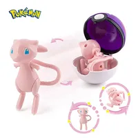 Original Pokemon Figure Anime Genuine Box Action Deform Pikachu Gengar Mewtwo Mew Pokeball Toy Set Ball Figurine Model Kids Gift