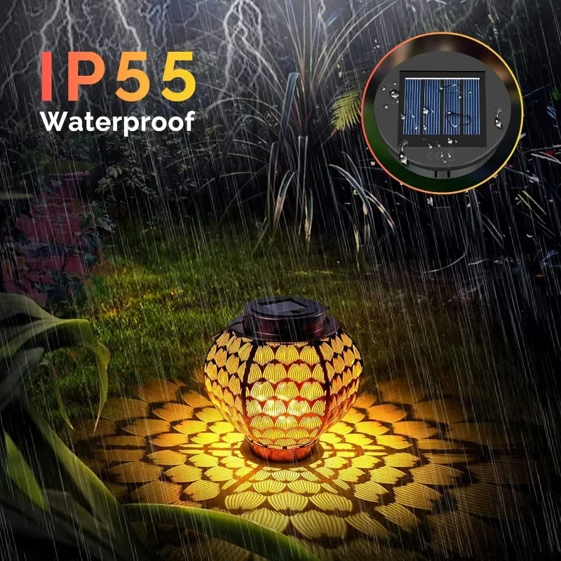 

Solar Lantern Replacement Parts Outdoor Hollow Projection Lantern Electronic Accessories Suitable for Outdoor Hanging