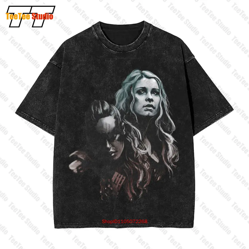 

Винтажная футболка большого размера Lexa The 100. Фоны и сериал O3QR