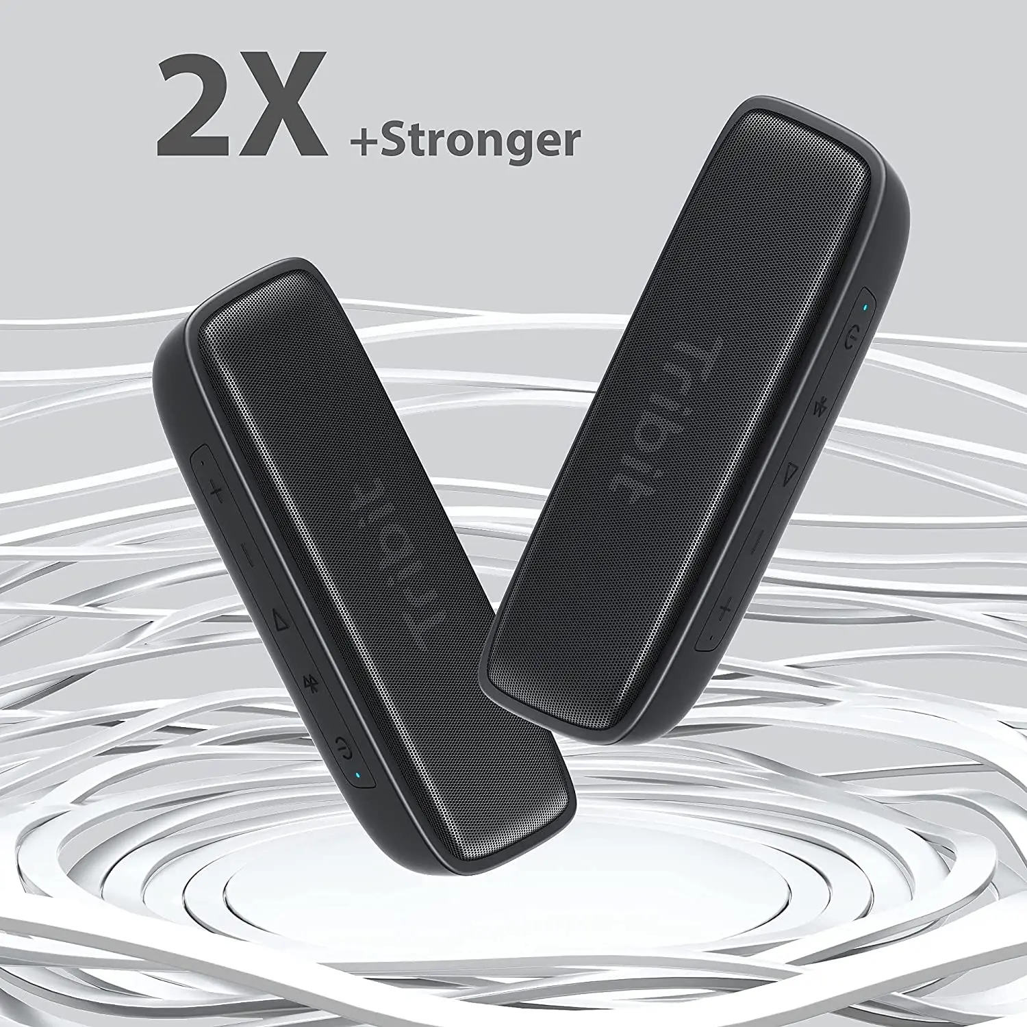 Tribit XSound Surf Bluetooth Speaker IPX7 Waterproof Ultra-Portable 12W Loud HD Sound Bluetooth 5.0 TWS Pairing 10H Playtime USB