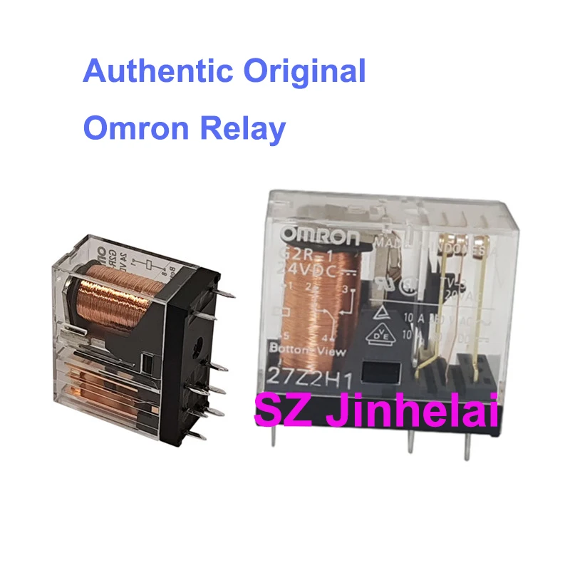 10pcs Authentic Original Omron Relays G2R-1 G2R-2 G2R-1-E G2R-1A-E 5VDC 12VDC 24VDC 220VAC 110VAC