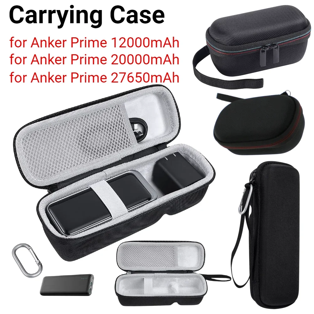 

Водонепроницаемый жесткий дорожный кейс из EVA с защитой от царапин, портативная сумка для хранения для Anker Prime 20000mAh Power Bank 200W и зарядного устройства