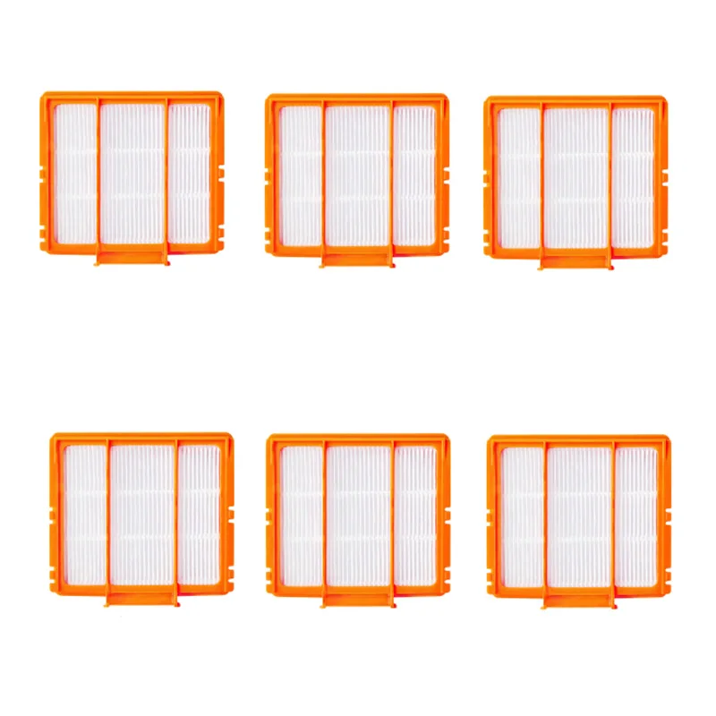 6Pcs Suitable For Shark Sweeping Robot AV2501AE/AV2502AE Main Piping Replacement Spare Parts Filter Filter Core