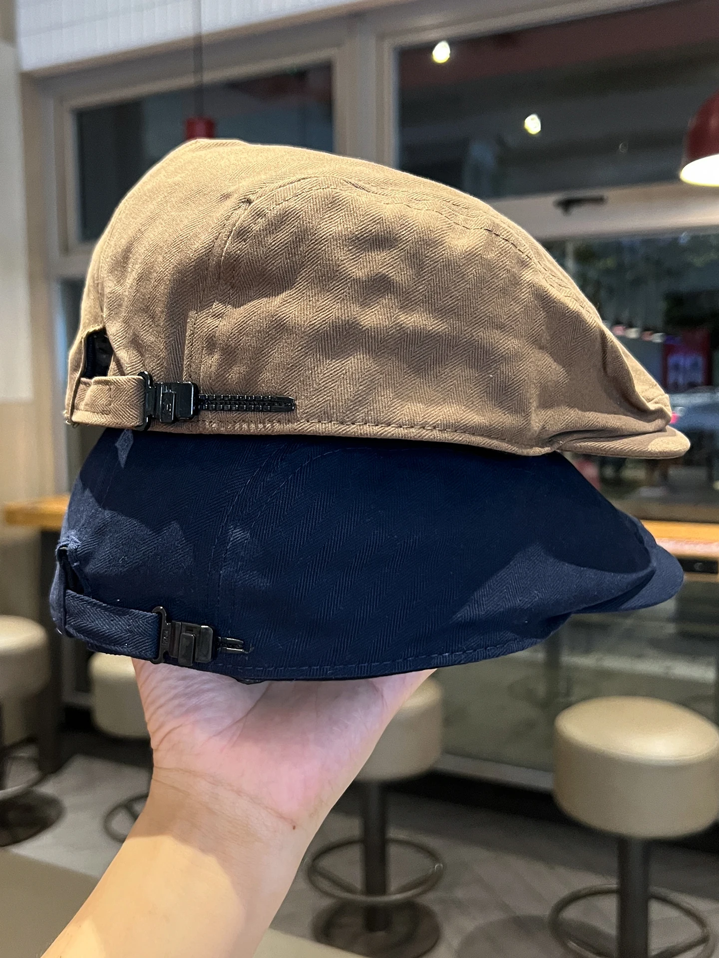 

Versatile Reversible Forward Hat for Men and Women, Spring and Autumn Retro Sunshade Beret, Street Newsboy Painter Hat