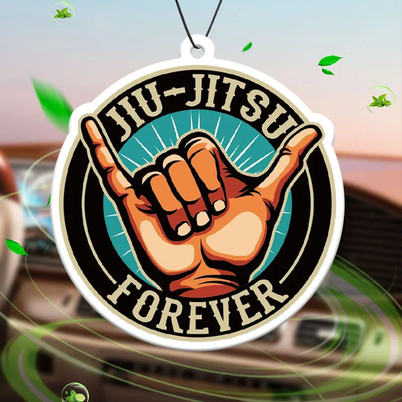 Bjj Brazilian Jiu Jitsu Special Edition Cologne (4711 Special Edition, Classic for Both Men and Women) Car Air Freshener |   Rearview Mirror Hanger & Dual-Purpose Air Vent Clip |   Natural Material Aromatherapy Tablets |   Long-Lasting Fragrance for 90 Days |   Alcohol-Free |   Not Afraid of Direct Exposure to the Sun |   Designed Specifically for Odor Removal in Cars, Closets, and Bathrooms. |   Cartoon Animation Graphics