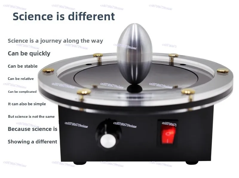 Columbus Egg Induction Motor Explains Electromagnetic Vortex Rotating Magnetic Field Science and Technology Museum Display Model