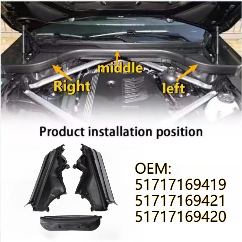 for-bmw-x5-x6-2007-2014-partition-panel-engine-compartment-51717169421-51717169422-51717169419-51717169420-car-accessories