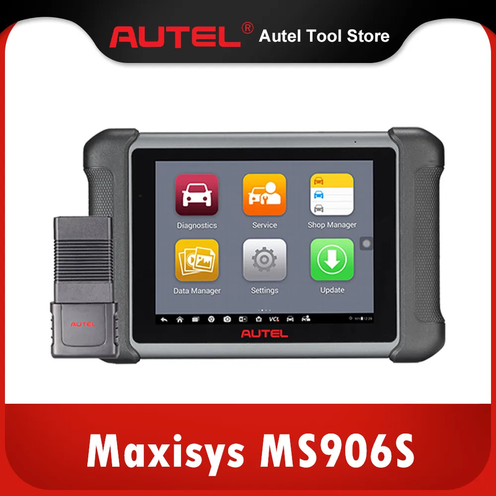 

Autel MaxiSys MS906S Automotive Wireless OE-Level Full System Diagnostic Tool Support Advance ECU Coding Upgrade Version of MS90
