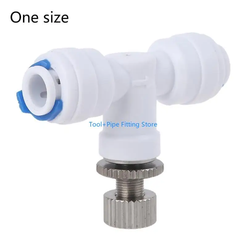 Phụ kiện sửa chữa F92B đảo ngược thẩm thấu 1/4 "vòi nước RO điều chỉnh cho bộ điều chỉnh điều khiển dòng nước cho kết nối