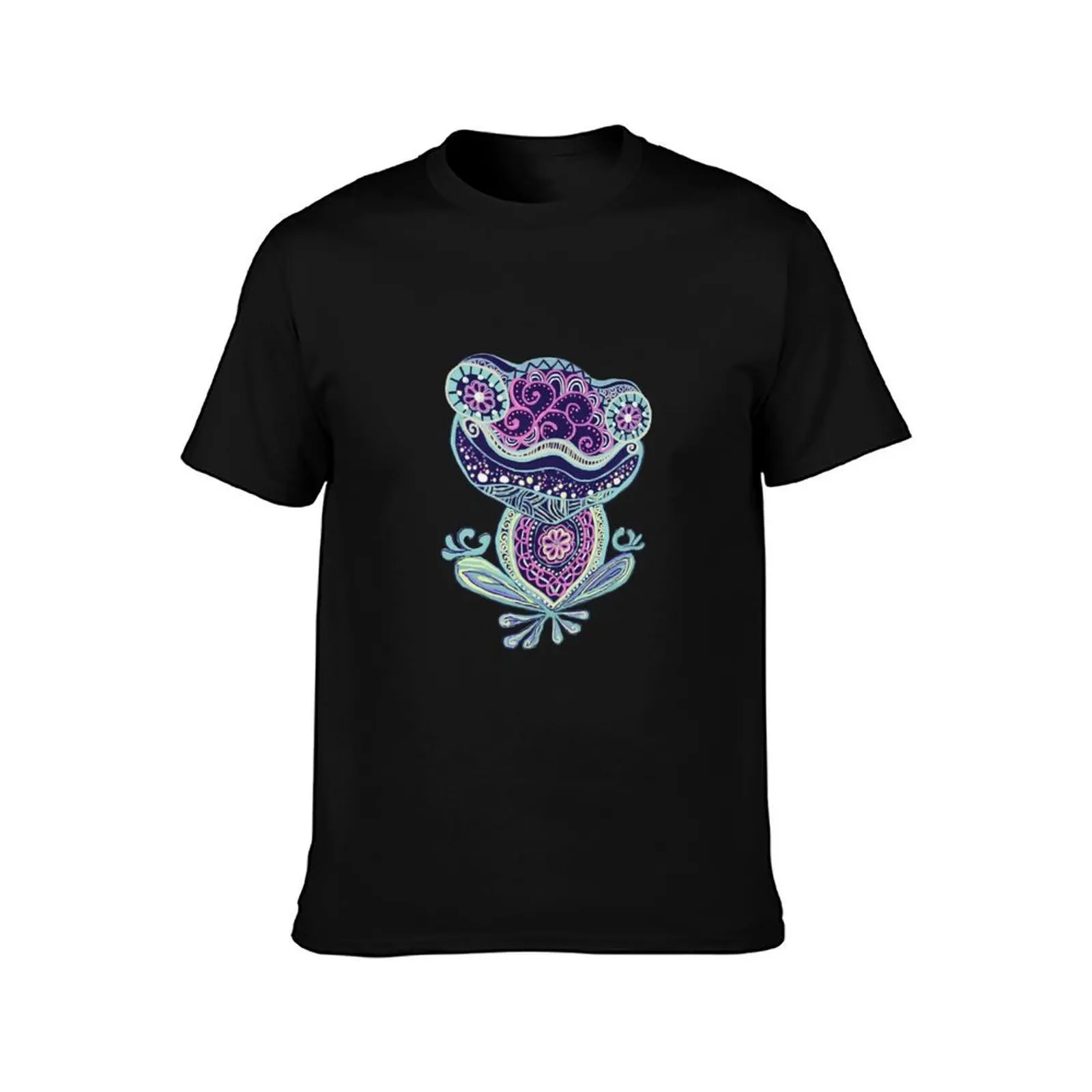 Namaste Frog T-Shirt Plus Size Loose Fit T-Shirt