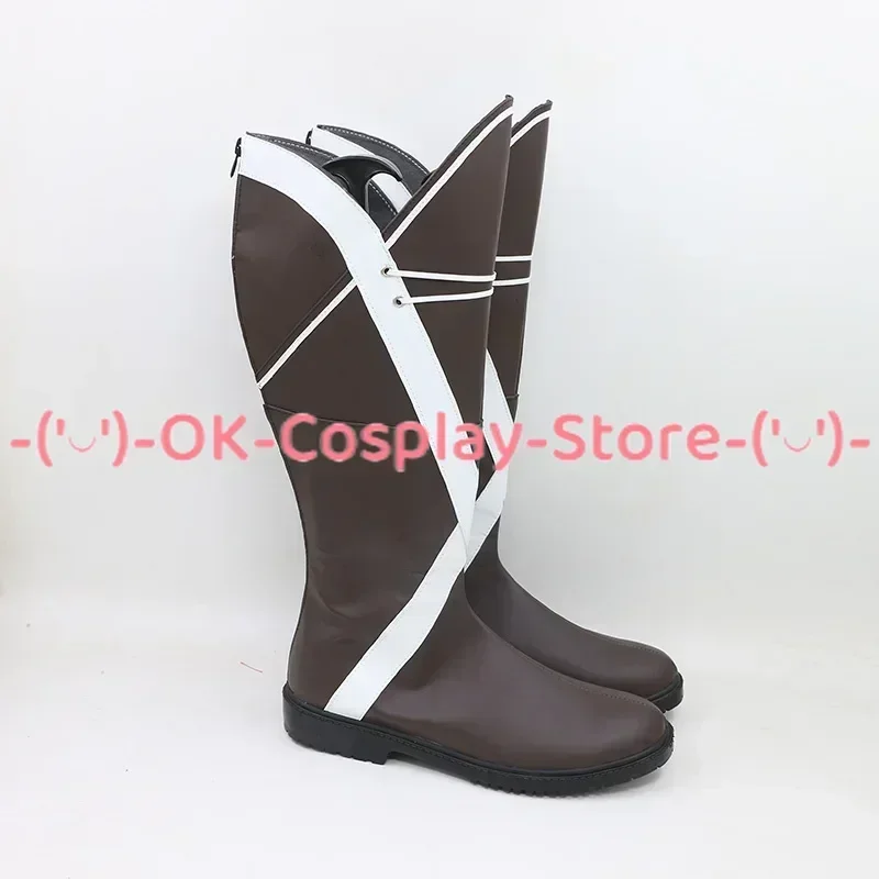 [Angepasst] Rudeus Cosplay Schuhe Anime Spiel Roleplay Kostüm Prop Halloween Karneval Party PU Leder Stiefel