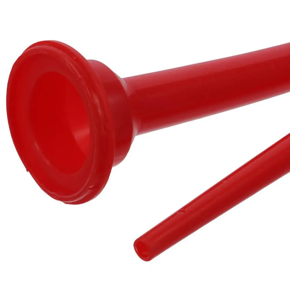 11.8in Caulking Nozzle Reusable Glass Cement Red Soft Rubber Nozzle Curved Caulking Nozzle For Sausage Caulking