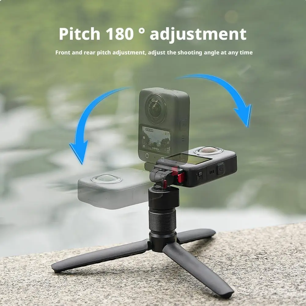 Per DJI Osmo 360 Supporto magnetico a sgancio rapido Adattatore di rotazione regolabile Accessori per oggetto di tiro con interruttore rapido