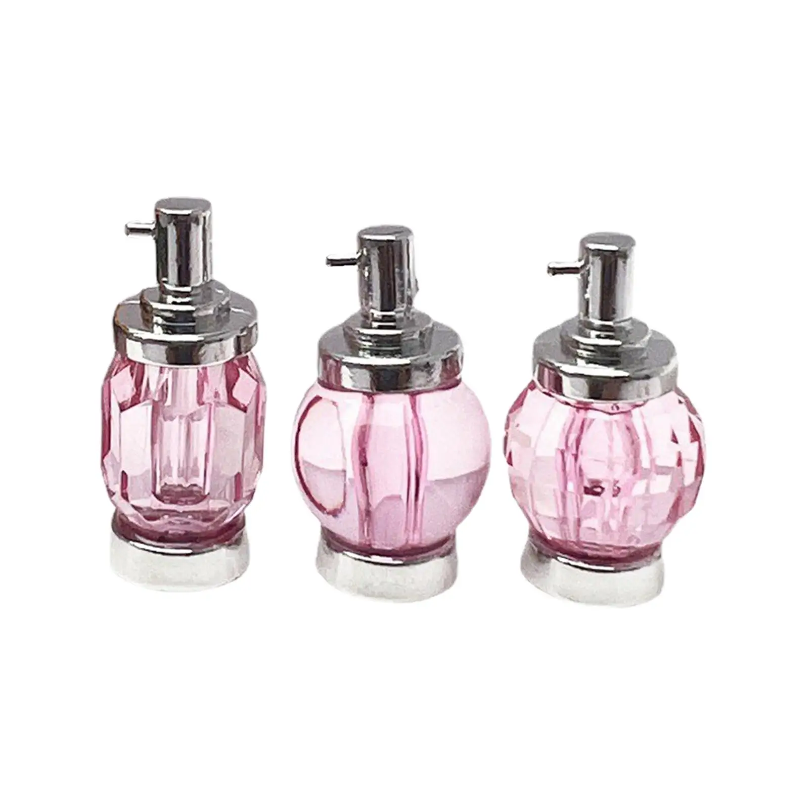 2-4pack 3x 1:12 Dollhouse Perfume Bottle Life Scene Bedroom Bathroom Decor