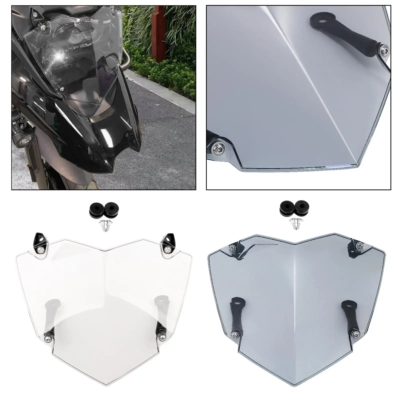

Motorcycle Headlight Guard Professional Lamp Cover for BMW R1200GS Adv LC