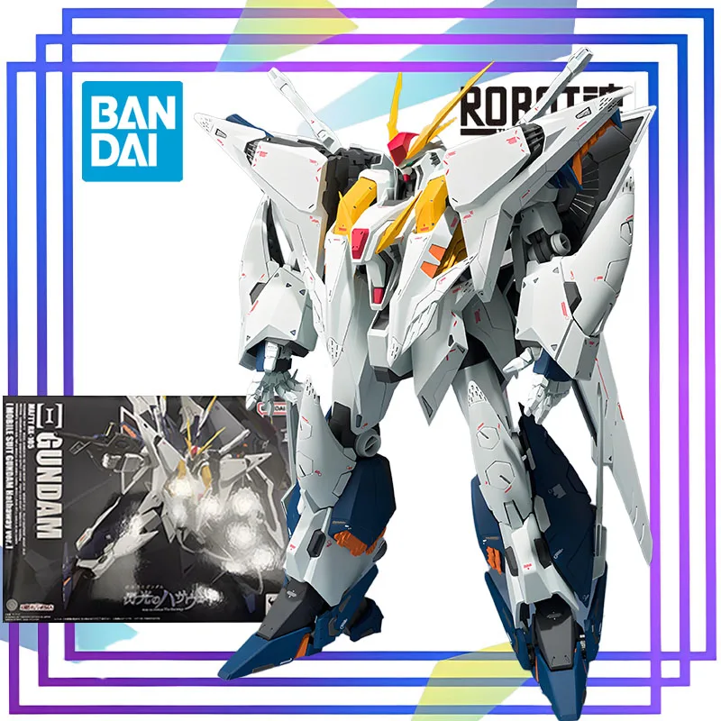 

Оригинальная серия BANDAI ROBOT 《Мобильный костюм Gundam: Hathaway's Flash-RX-105 Gundam Xi》Action Figure в сборе, модель игрушки, коллекционные