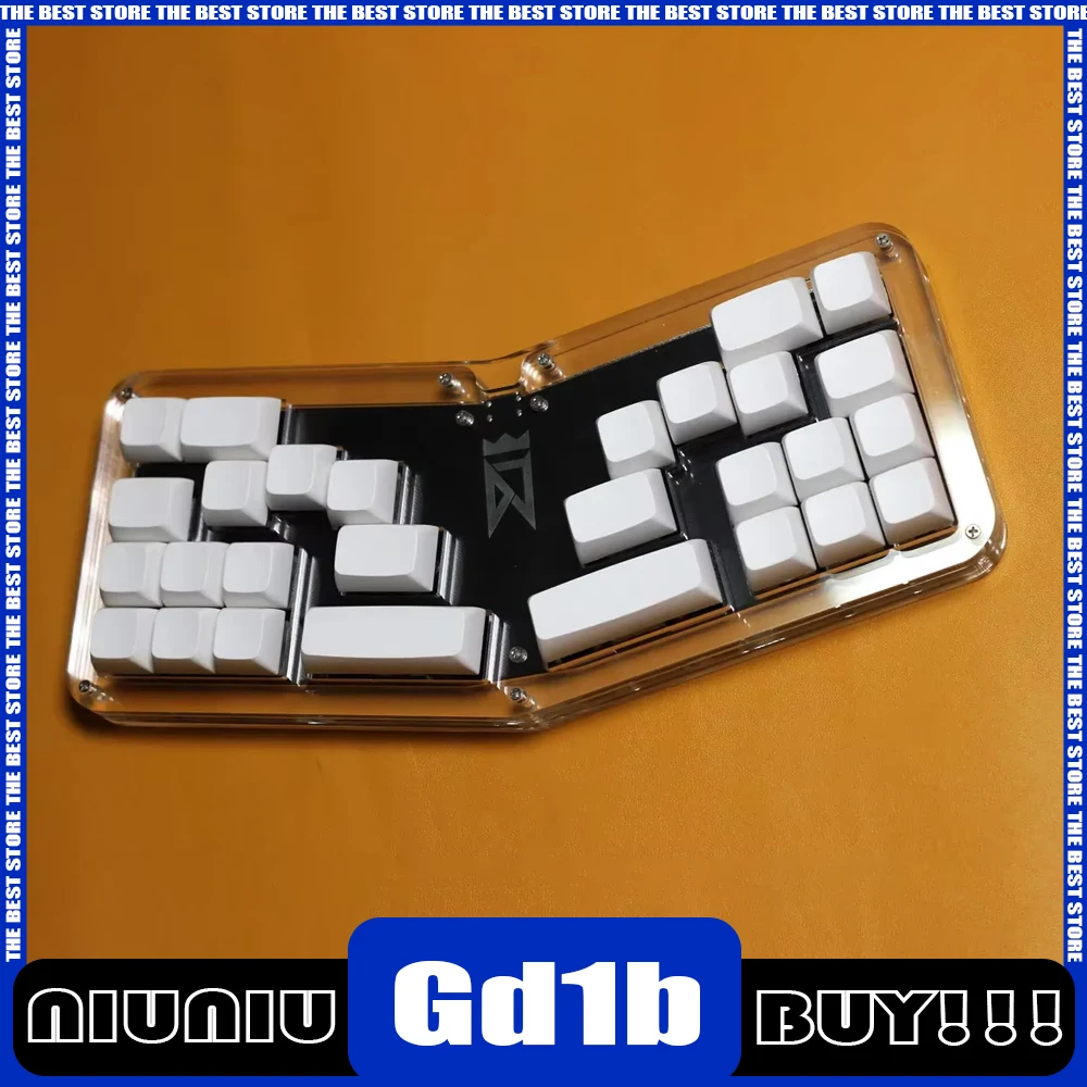 

Winry Gd1b Mechanical Keyboard Wired Mini Keyboard Hot-Swap Customized Gaming Keyboard For Windows/Macos/Ios/Android Pc Gamer