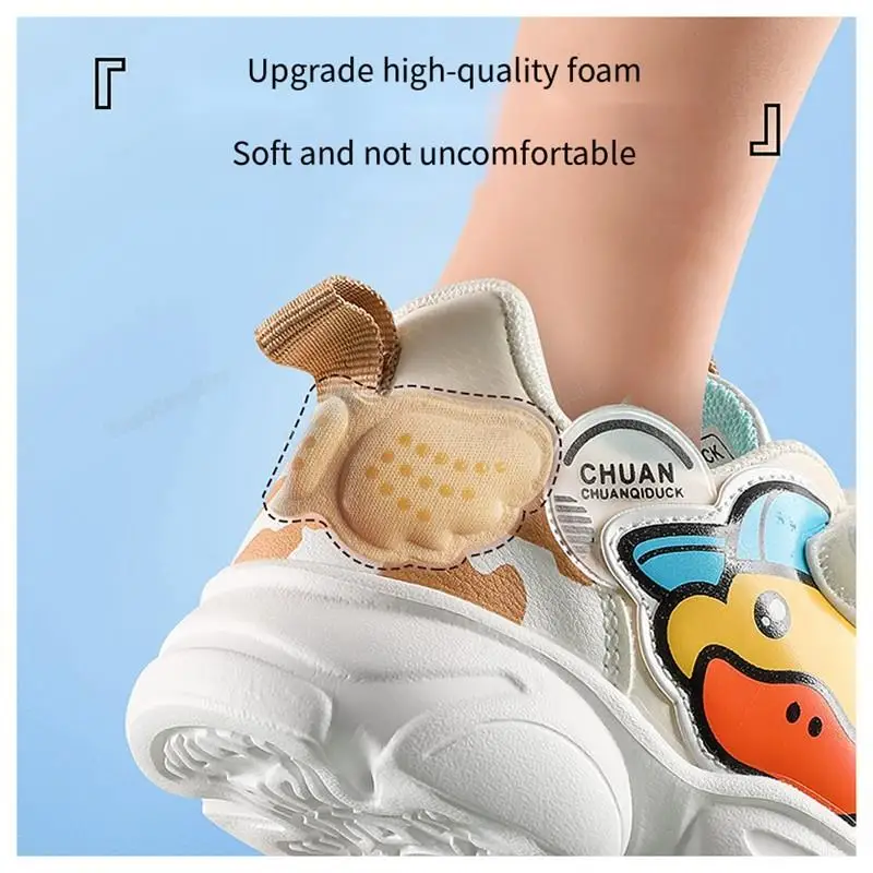 Children\'s Heel Pads Inserts Shoe Backs for Sneakers Heel Stickers Shoe Size Reducer Foot Care Heel Protectors for Womens Shoes
