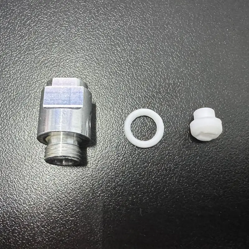 2/3 قطعة مجموعة صمام الأساسية مع حلقة لإحكام الإغلاق والمكونات الداعم لأواني موكا 2/4 كوب-ملحق وعاء موكا بصمام مزدوج عالي الجودة #1