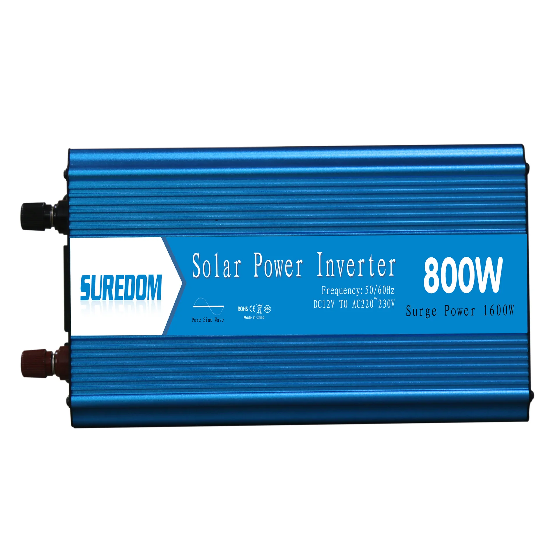 12V 24V 48V Battery To 110V 220V 800W Pure Sine Wave inverter Solar Photovoltaic power conversion 2AC Socket 1 USB Charger Port