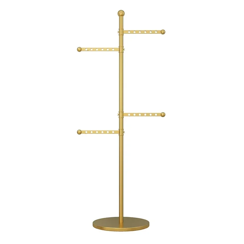 Bathroom Girls Aesthetic Clothes Rack Boutique Pole Jacket Gold Minimalist Coat Hanger Stand Hat Kledingrek Hallway Furniture