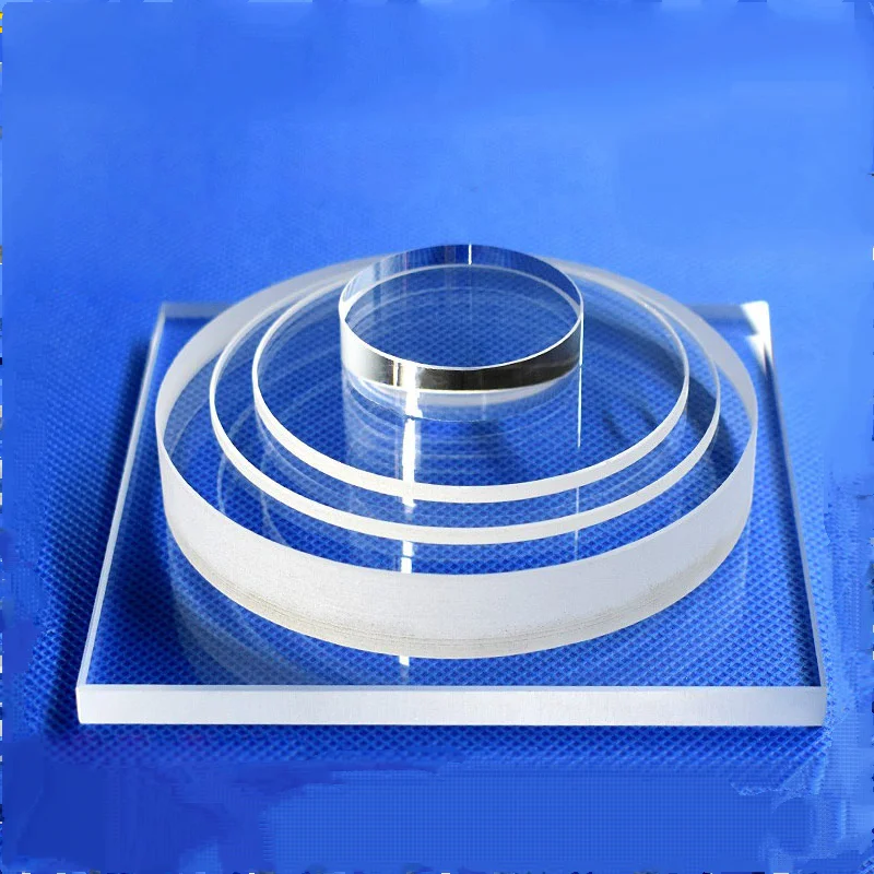 Jgs2 High Temperature Resistant Quartz Sheet Custom High Transmittance Uv Square Window Slide Uv Optical Quartz Glass Sheet