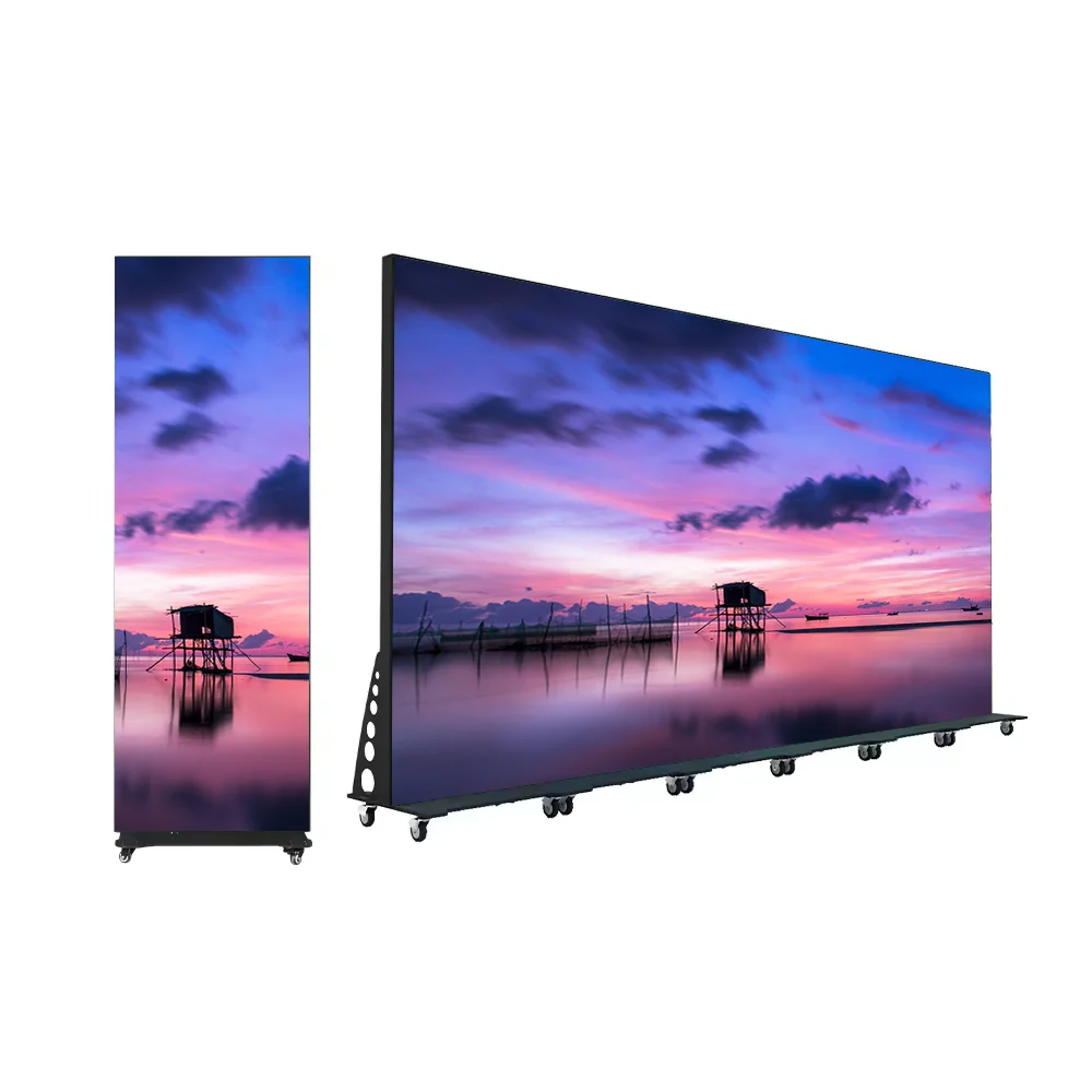 Customizable P2 P2.5 Digital Signage Poster Screen LED Display for Standing Advertising Billboard Panel Rental Led Display