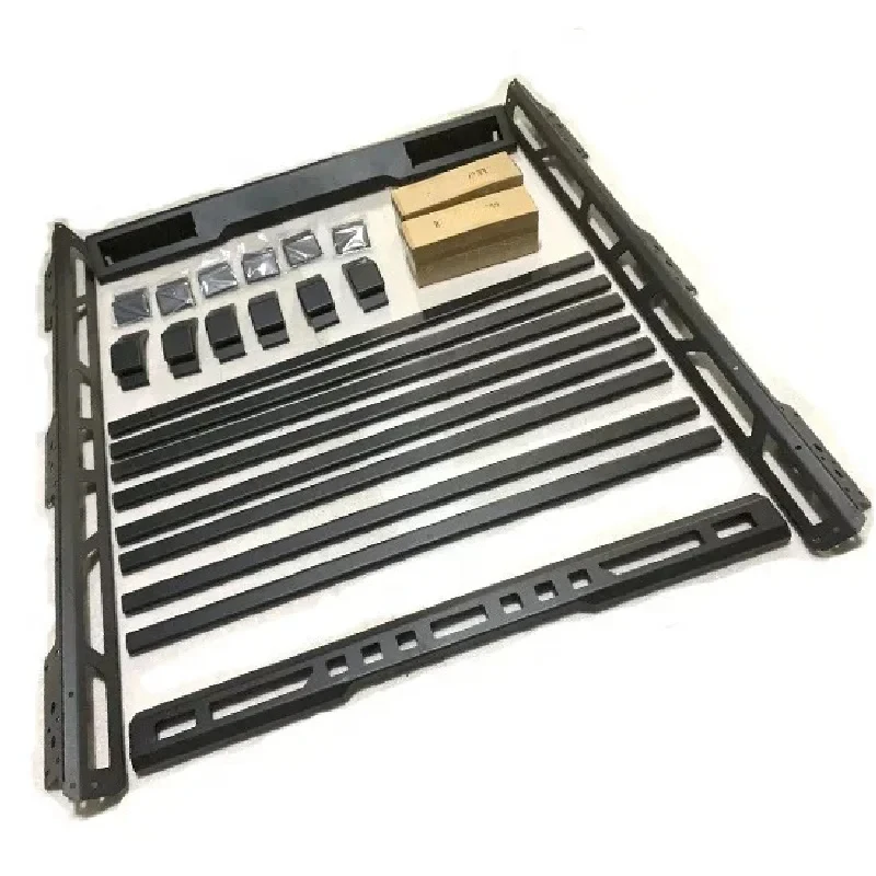 

Hot Sale Accessories Popular Storage Popular 4x4 offroad Use Aluminum Lage Basket Roof Rack ForJimny