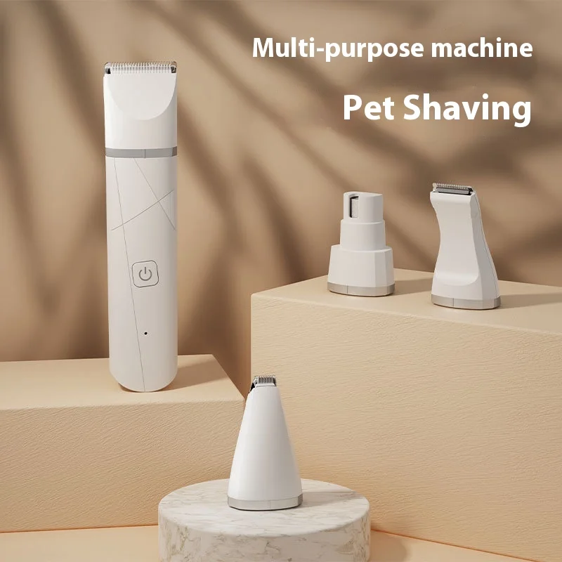 Pet multi-function shaver Pet electric clippers dog cat rechargeable electric hair clippers