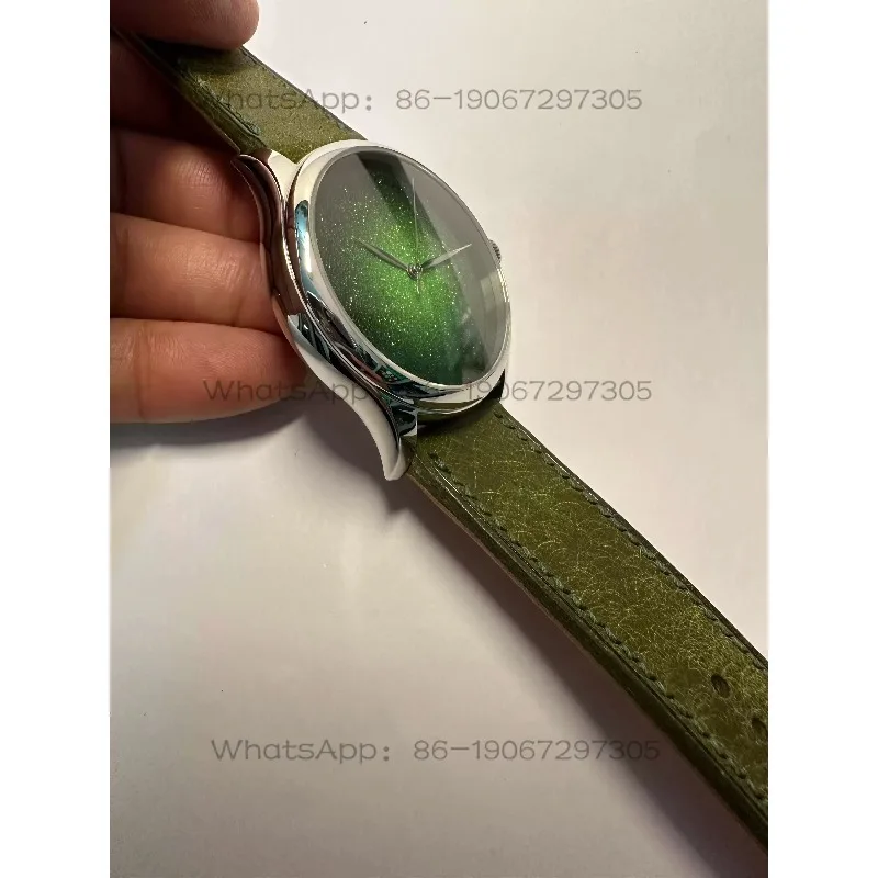 MbOND customizes similar styles of Xianglimushi watches, crocodile leather belt, Haiou ST2130 movement - view 3