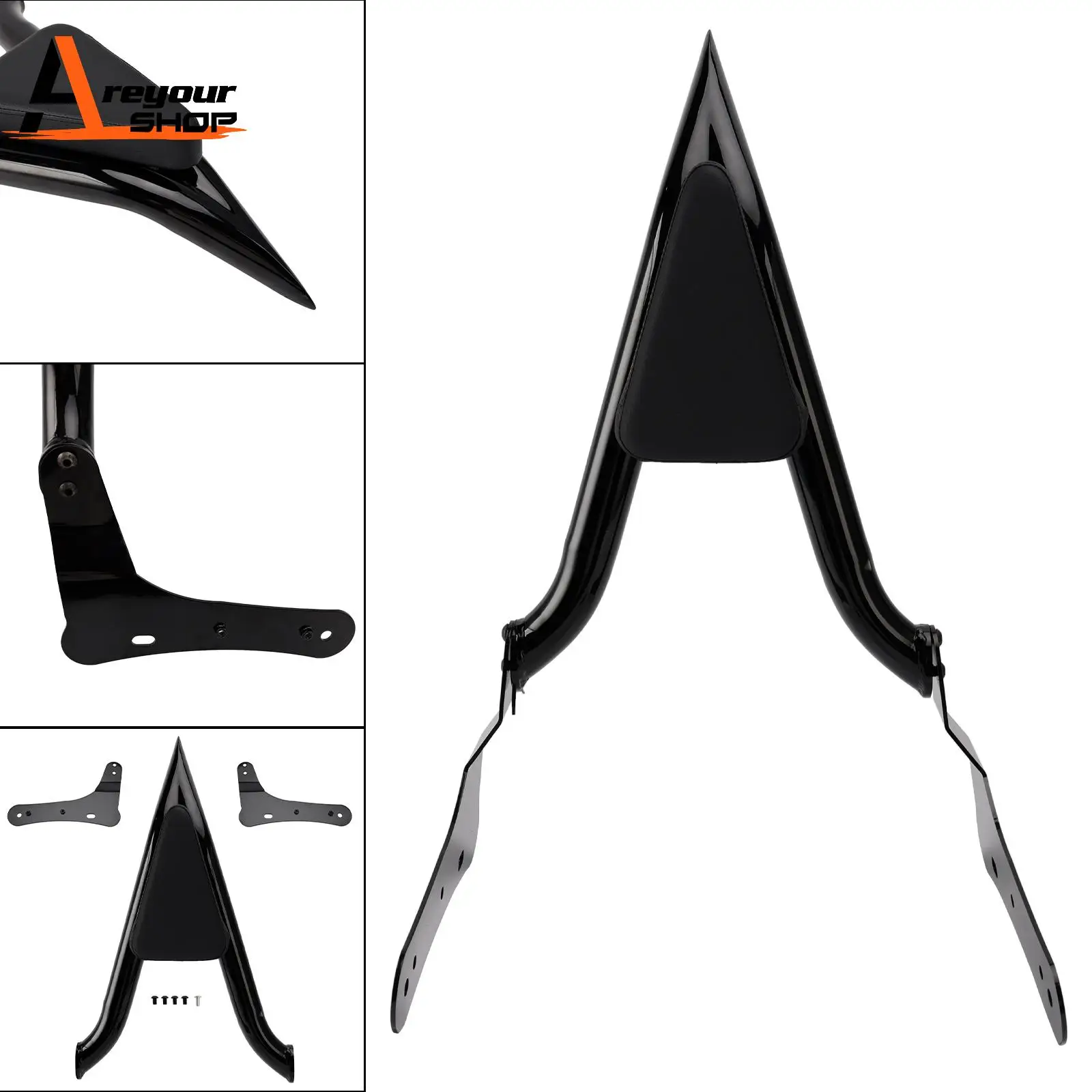 

Passenger Sissy Bar Backrest for Kawasaki VN650 Vulcan S 650 2015-2024