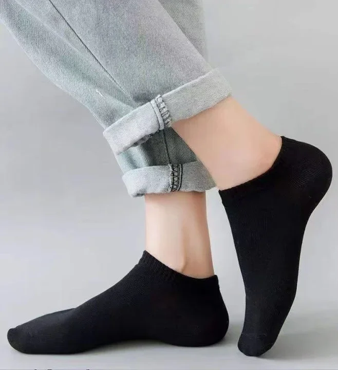 

Unisex Casual Plain Color Boat Socks Thin Breathable Comfy Anti Odor Sweat-absorbing Low Cut Ankle Socks For Men Women