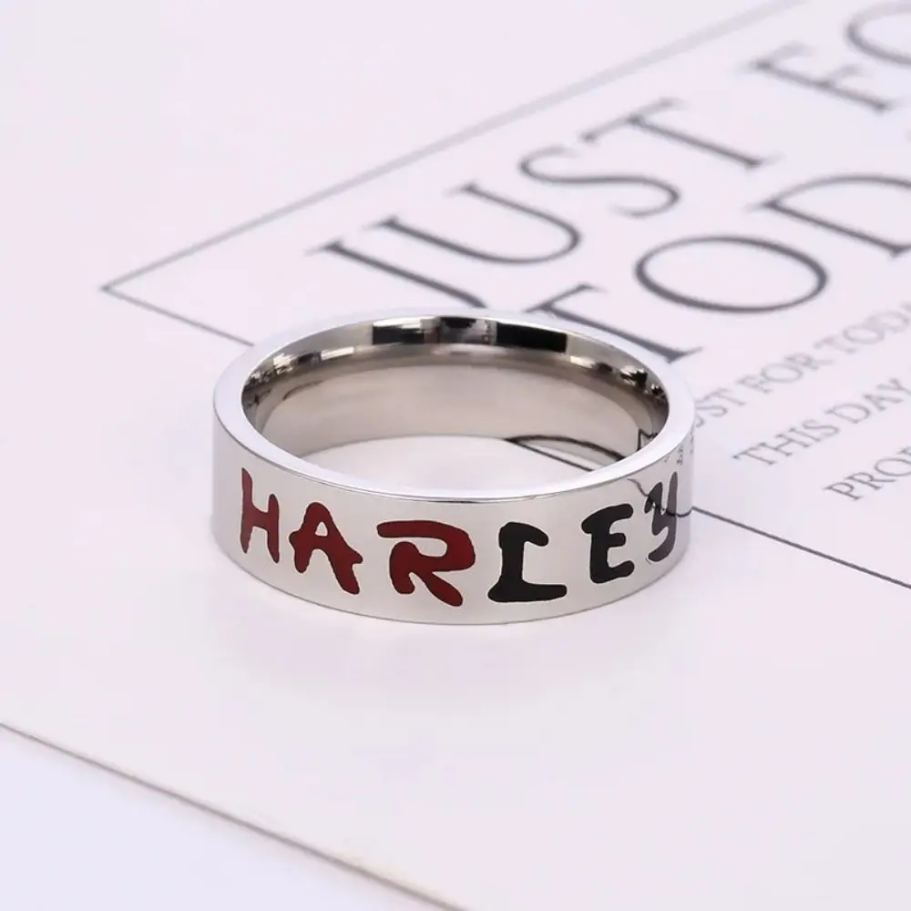 High Quality Stainless Steel Ring JOKER HARLEY Couple Ring For Fashion Women Man Punk Jewelry Party Gift - Image 4