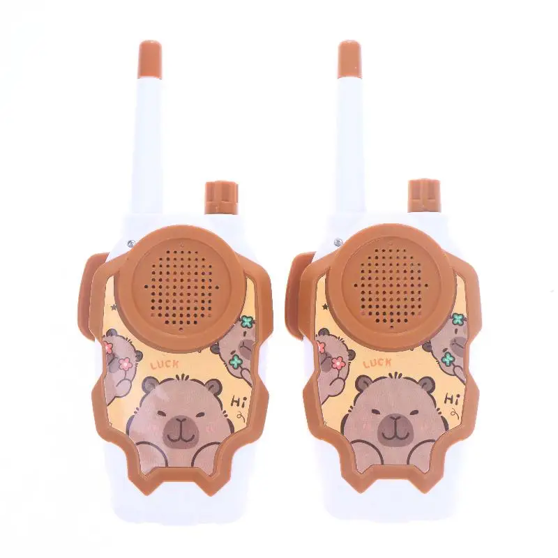 2 قطعة التفاعل بين الوالدين والطفل أجهزة اتصال لاسلكية المدى اتجاهين استقبال كابيبالا الأطفال اسلكية تخاطب لعب الاطفال هدايا عيد الميلاد #6