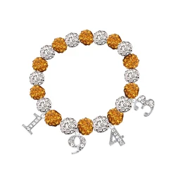 Bling Beads Solor Life Members Sorority Greek Philo 1943 Bracelet Jewelry Girls Gifts