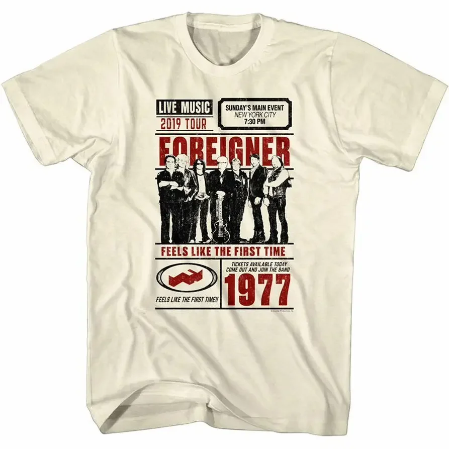 Мужская футболка с изображением основного события в воскресенье, рок-группы, концерта