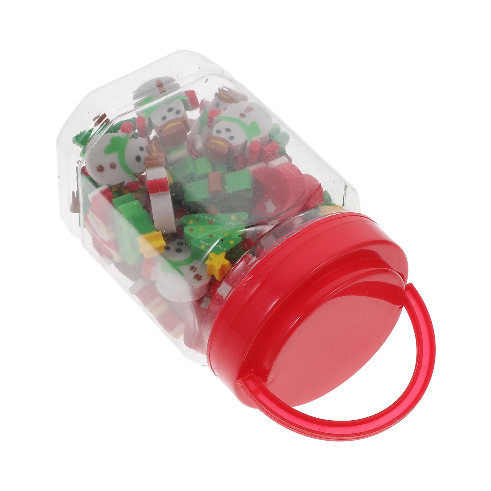 50 шт. ластики для снеговика, ластики Санта-Клауса, резиновые ластики для снеговика, дизайн Санта-Снежный ластик, мини-набор для детей, безопасное развлечение