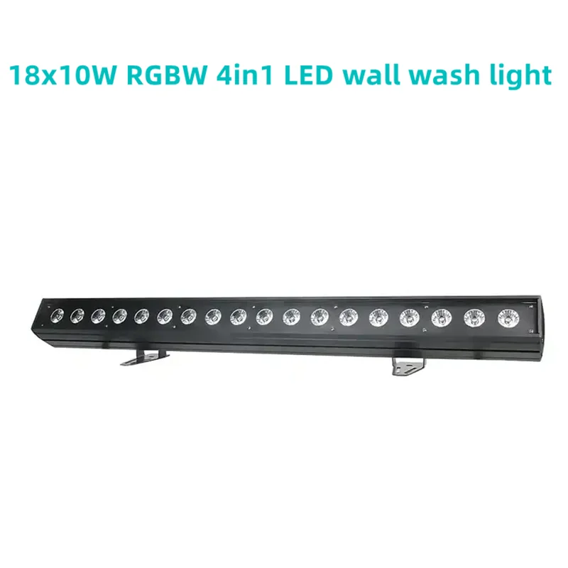 18x10W RGBW 4IN1 LED Wall Wash light led pixel light Disco DJ Party Club Bar DMX512 LED effect bar light Stage event show