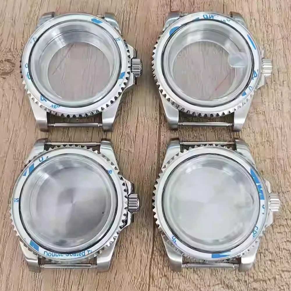 

NH35 Case 40mm Stainless Steel Sapphire Glass Watch Case for NH34 NH35 NH36 Movement Transparent/Closed Back Cover Watch Shell