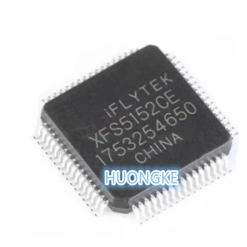 2PCS/LOT XFS5152CE LQFP-64 Chinese English Speech Synthesis and Recognition Chip IC