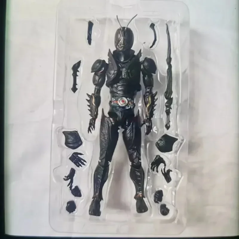 Figura de acción de Kamen Rider Baidi Emperor Rides Black Sun Doll, Kohtaro Minami, tallado de hueso Real, modelo móvil, Colección, nuevo, 15cm