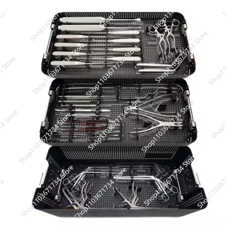 

High Quality Manual Orthopedic Cervical Lumber Basic Spinal Surgery Instruments Set Ortho Kits for Spinal Laminectomy Surgery