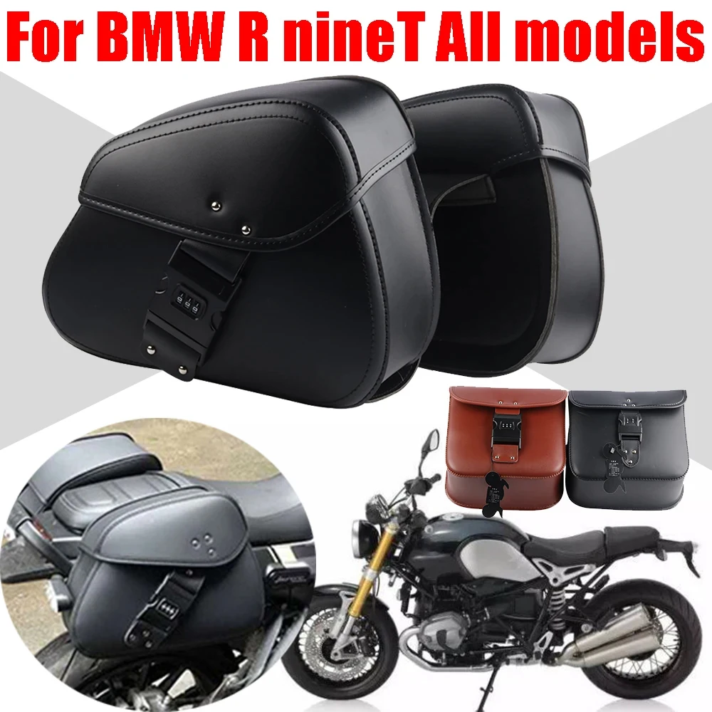 BMW R nine T nineT R9T 용 순수 레이서 스크램블러 액세서리, 오토바이 러기지 사이드 백, 새들백, 방수 도구 보관 가방