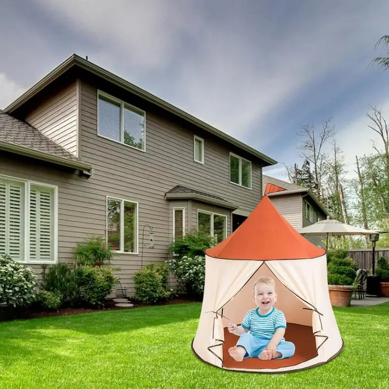 

Children Tent Toddler Castle For Pretend Play Children's Tents Playhouse For Boys & Girls Birthday Babies Indoor & Outdoor Use
