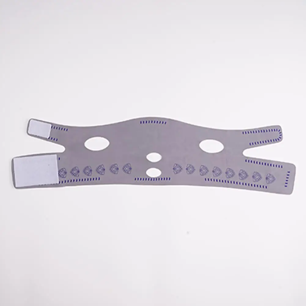 تنفس الذقن الخد التخسيس ضمادة الخامس خط رفع قناع الوجه رفع المضادة للتجاعيد حزام الفرقة قناع النوم أدوات تجميل الوجه #4