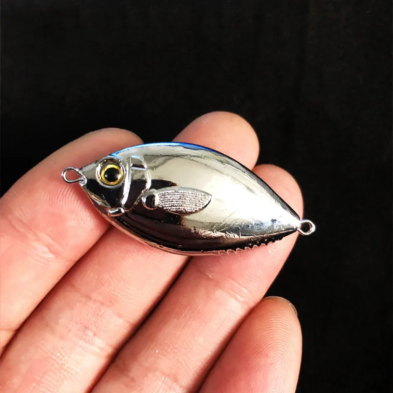 Angeln Locken Fisch Form Jigs 15g 20g 30g Shore Cast Jigbait Künstliche Köder Minnow VIB Bass mandarin Harten Köder – Detail 7