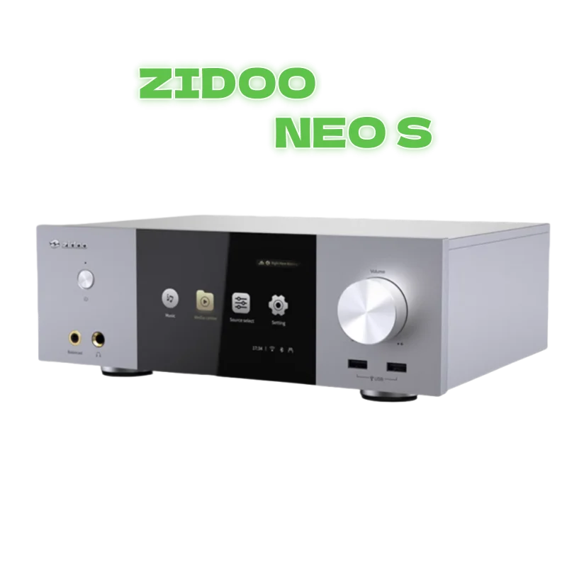 ZIDOO NEO S Digital Player Fever HIFI Music Lossless HD Lossless 4K Blu ray Hard Disk Player